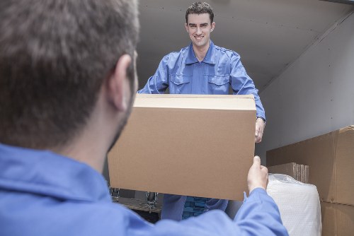 Professional packing team at Edgware Storage