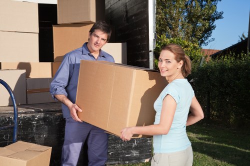 Modern storage facilities complementing removal truck hire in Edgware